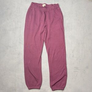 Pact Women's Organic Cotton Purple Track Pants M